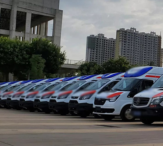 青县服务车队展示