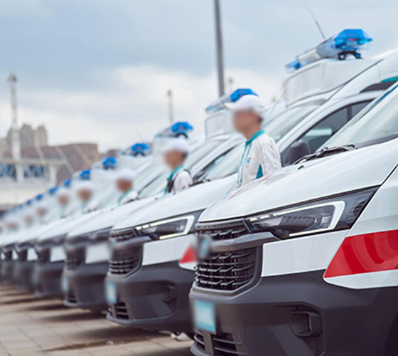 青县服务车队展示